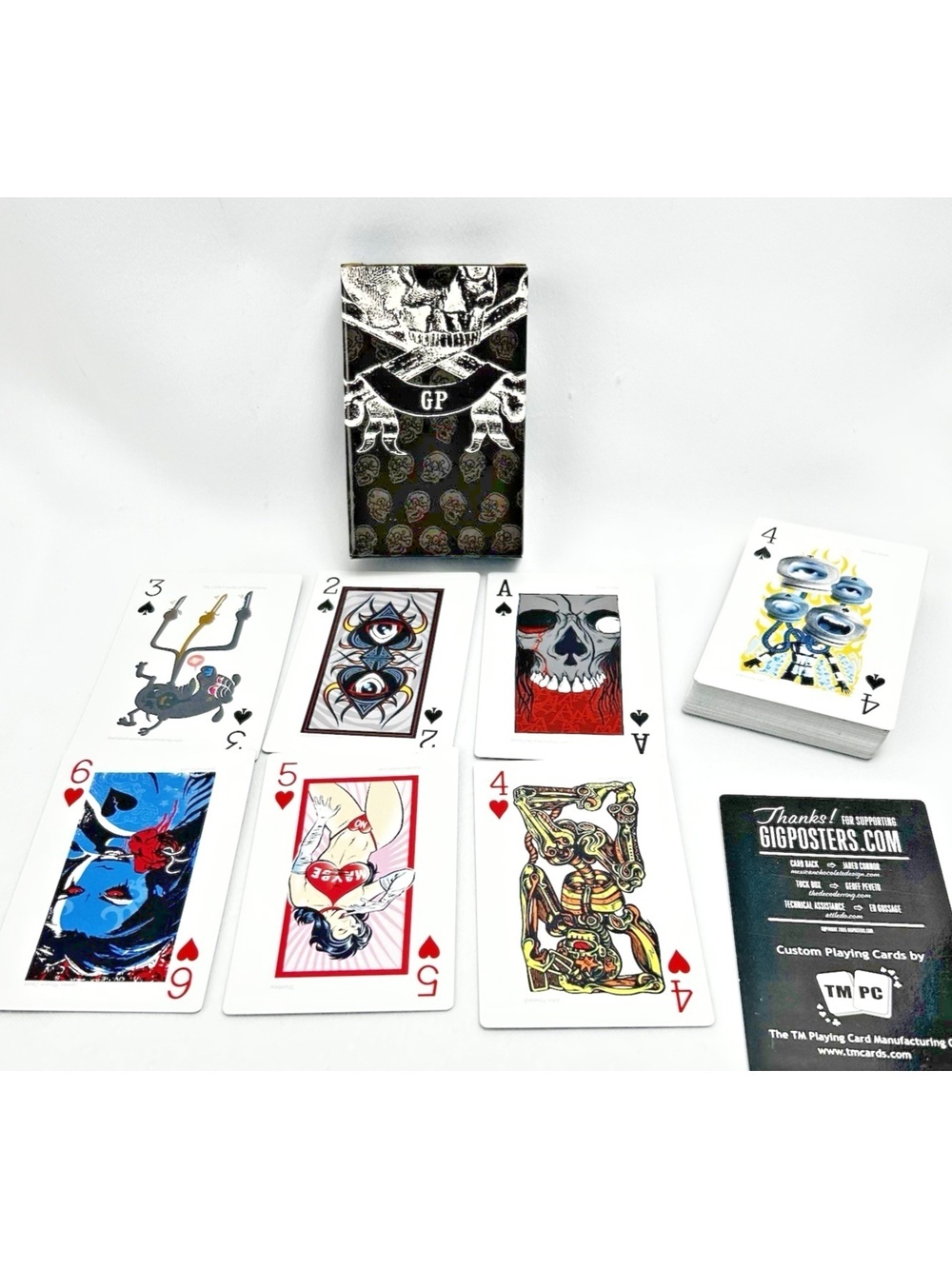 Gig Poster Playing Card Deck Canadian Music Posters Collective Art Project #1